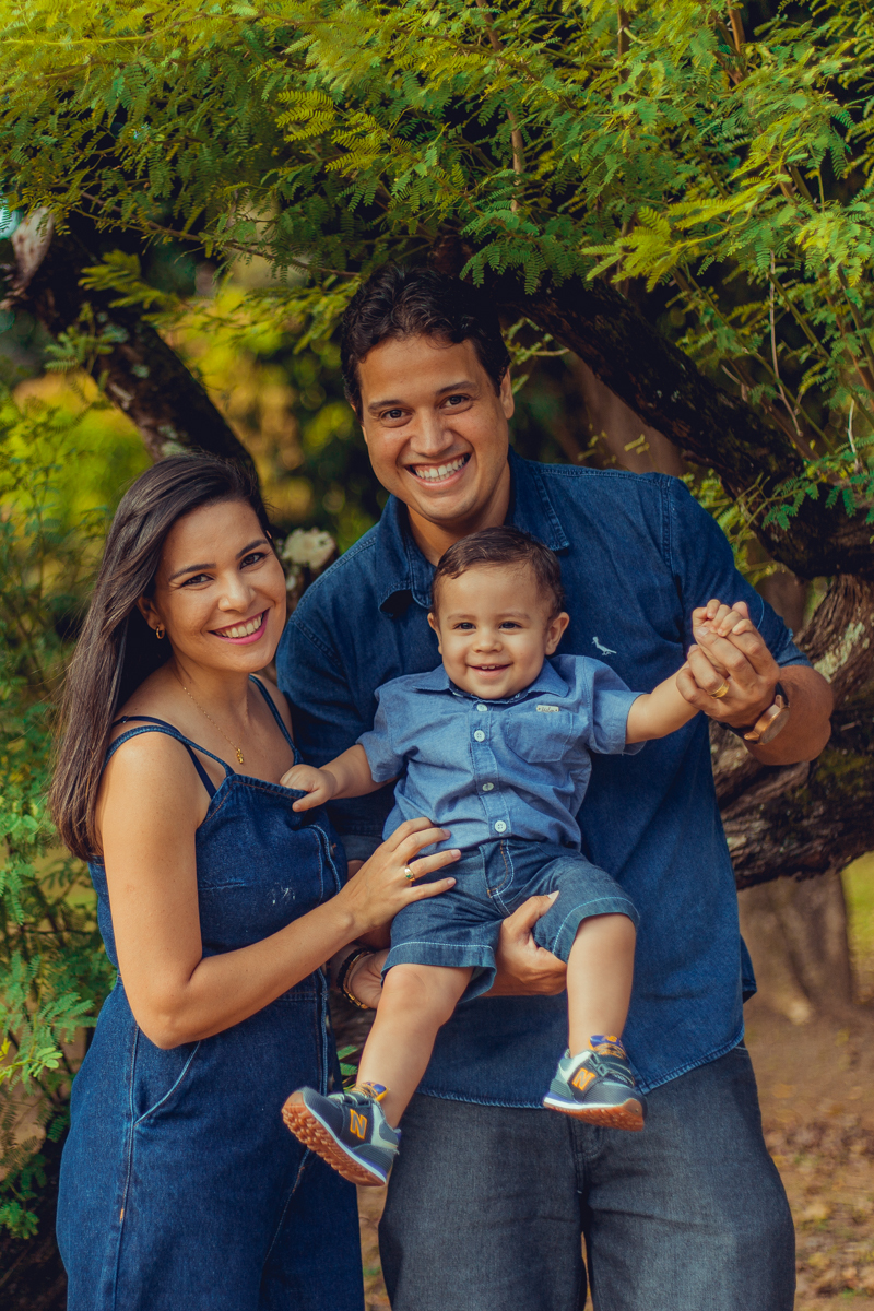 ideias criativas para fotos de família ao ar livre