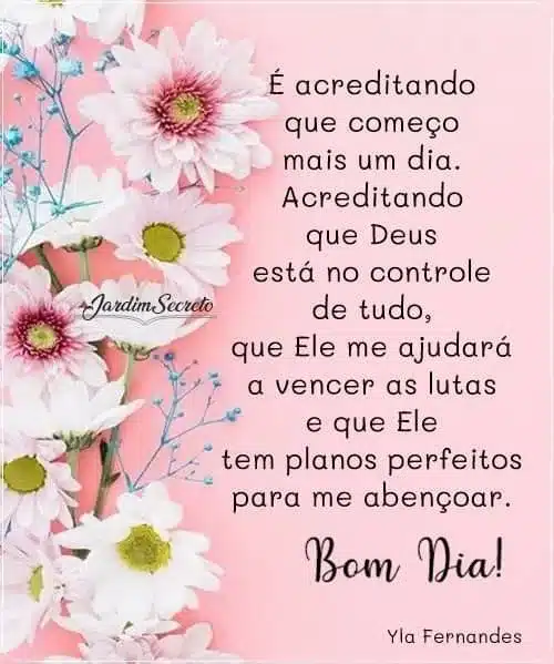 frases lindas de bom dia