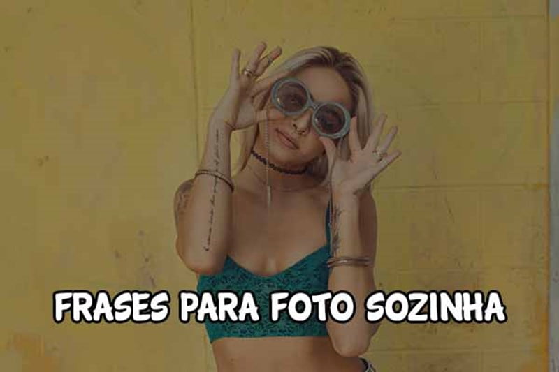 Como escolher a legenda perfeita para sua foto sozinha