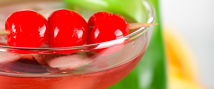 frutas para decorar drinks