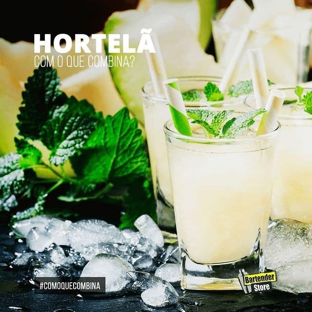receitas refrescantes com hortelã e frutas