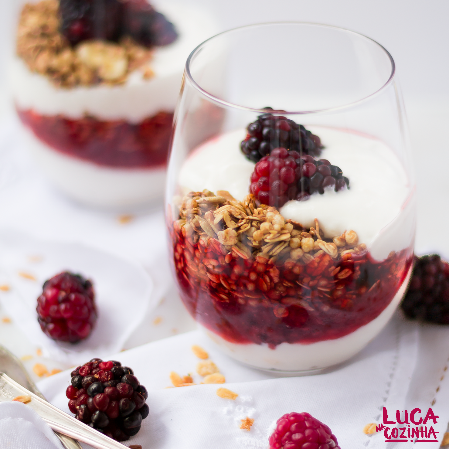 benefícios de comer iogurte com frutas