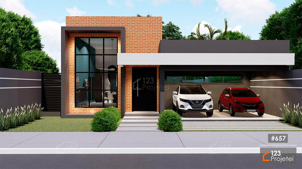 garagem com pe direito duplo