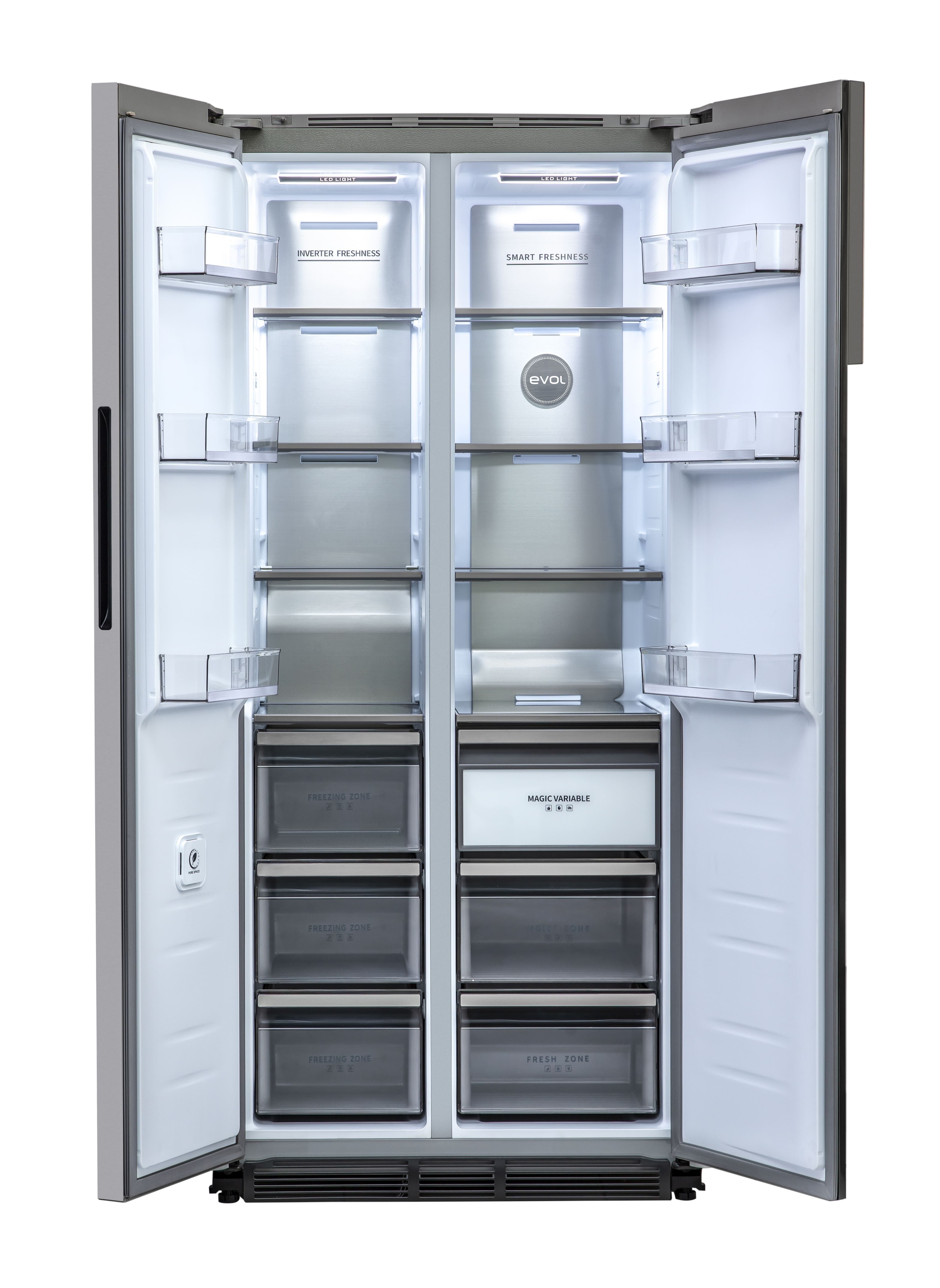 comprar geladeira side by side econômica