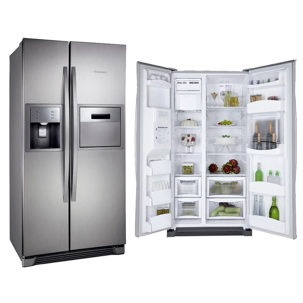 melhor geladeira side by side com dispenser