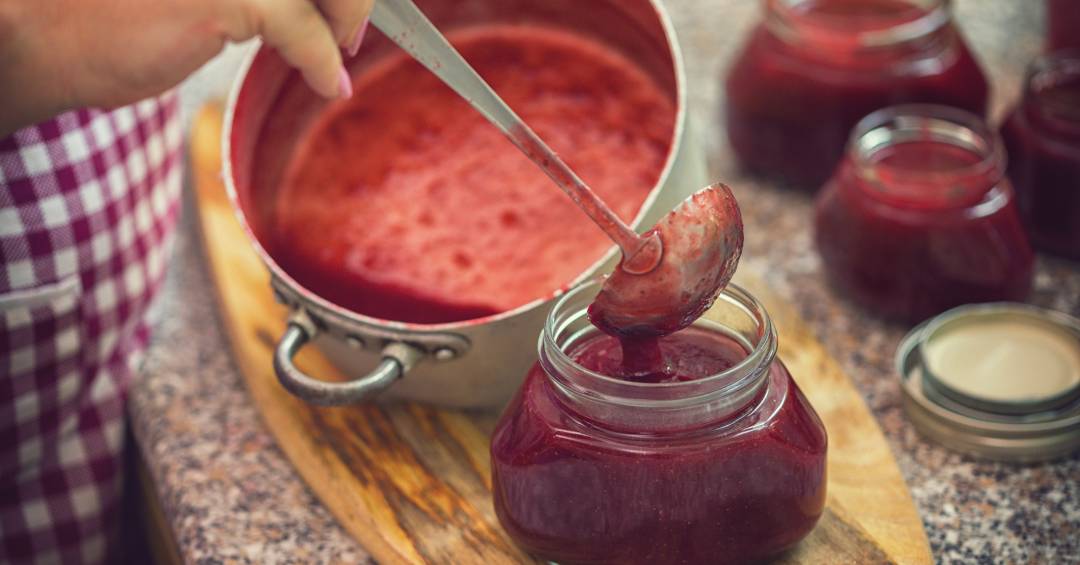 melhor fruta para fazer geleia com baixa pectina
