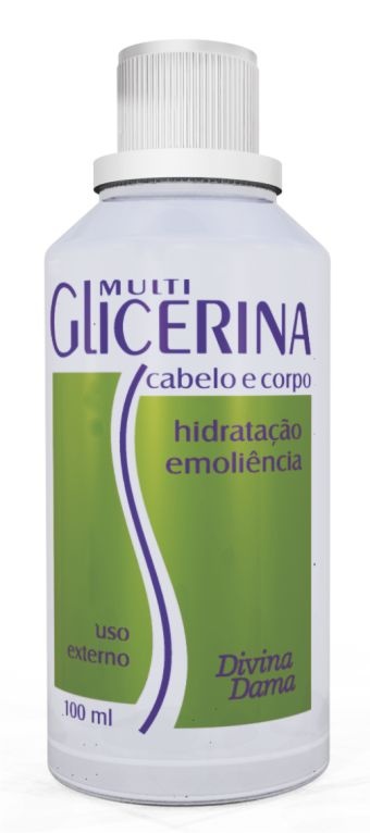 glicerina no cabelo