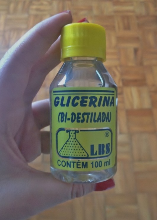 glicerina no cabelo