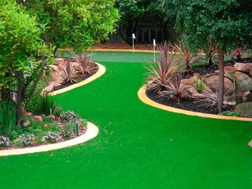 instalação grama artificial festas