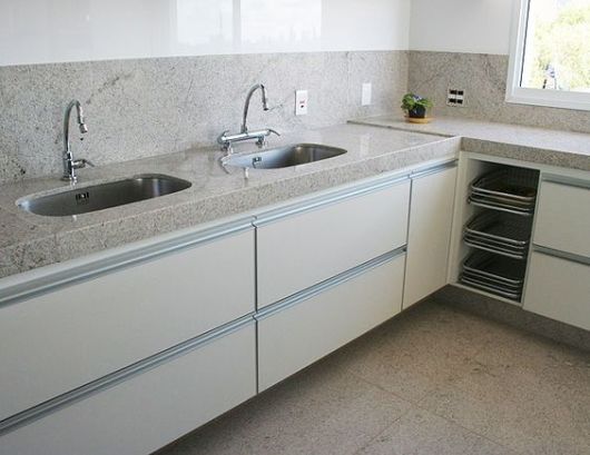 granito branco moderno