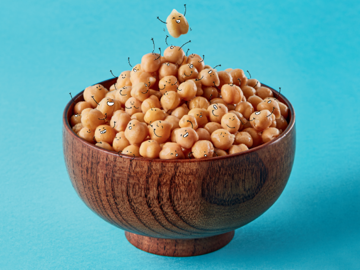 Grão-de-Bico na Dieta: Benefícios para Atletas e Saúde Óssea