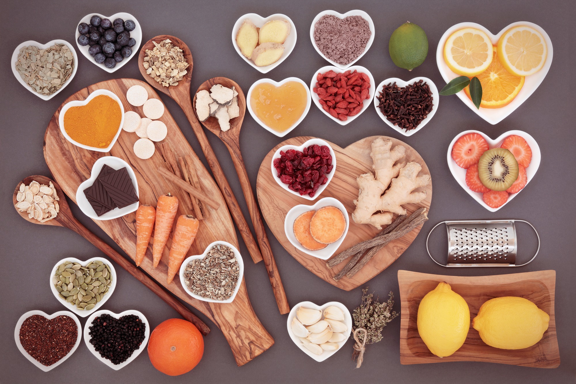 nutrientes essenciais para combater a gripe