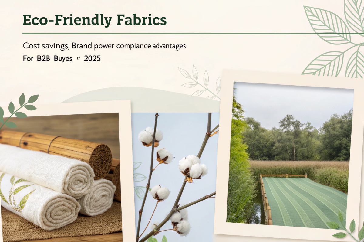 materiais sustentáveis para vestuário