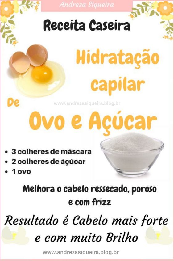 hidratacao caseira para o cabelo