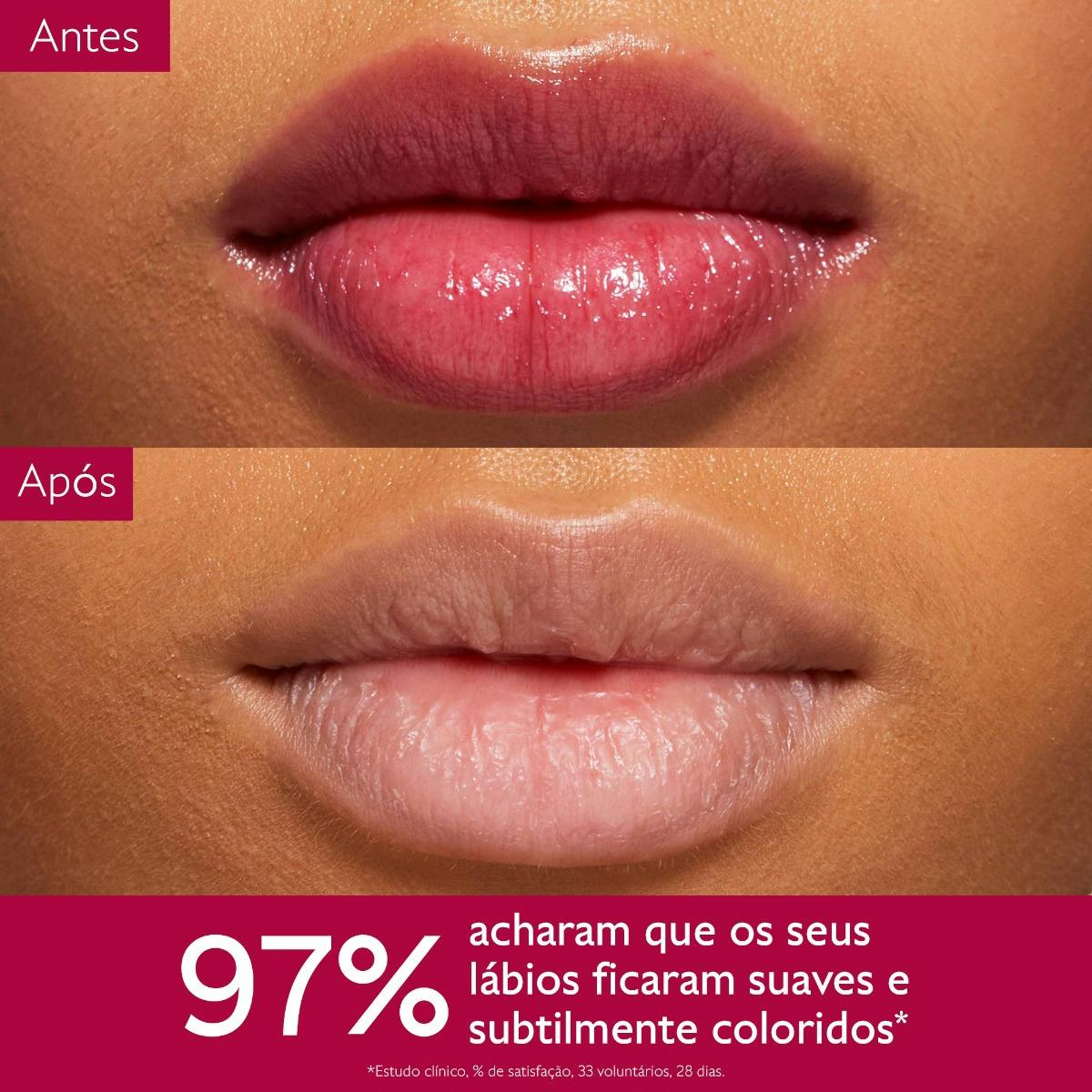 hidratante labial com cor