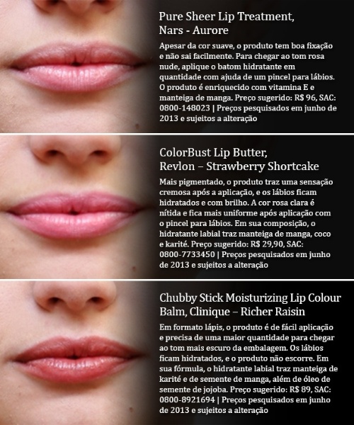 melhor hidratante labial com cor 2025