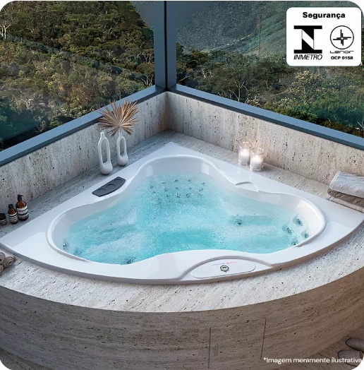 banheira de hidromassagem para casa