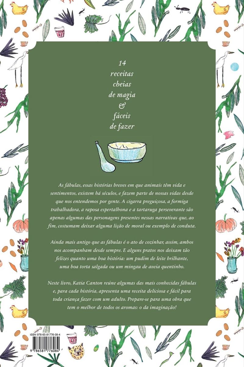 histórias sobre comida