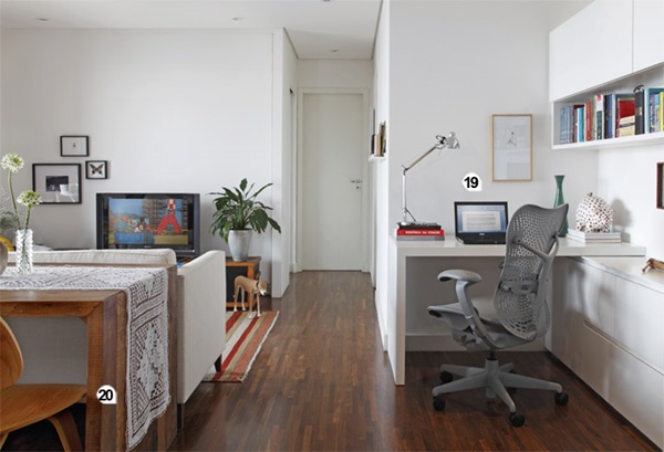 móveis funcionais para espaços reduzidos