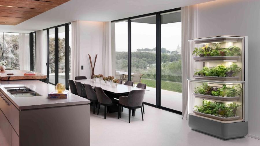 horta na lavanderia para apartamento