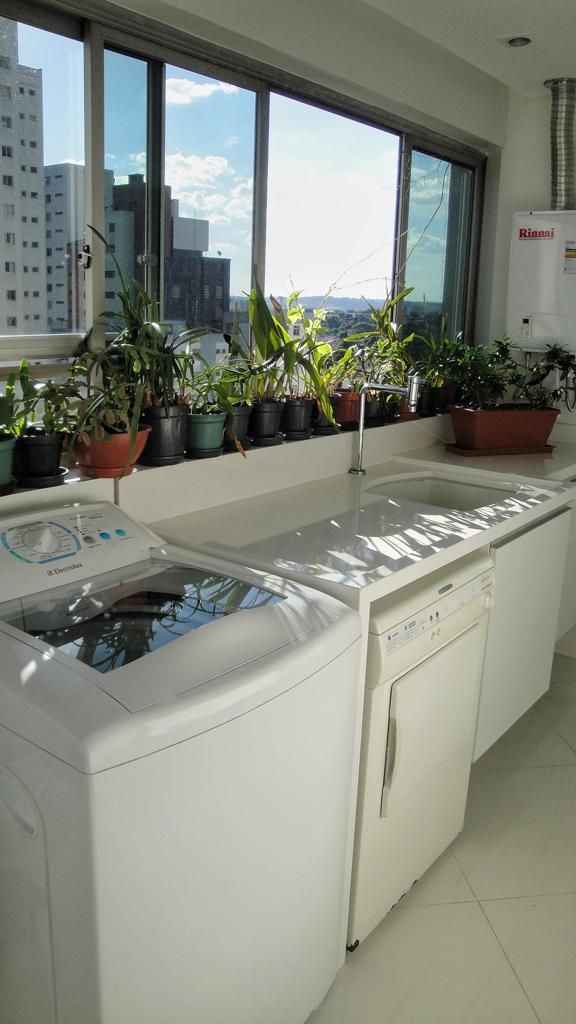 vantagens de ter horta na área de serviço