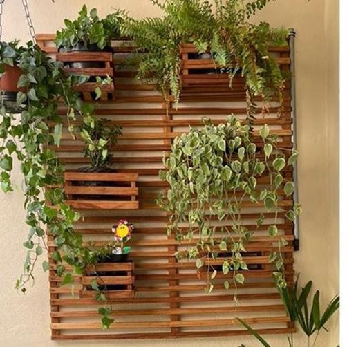 ideias de treliça para varanda