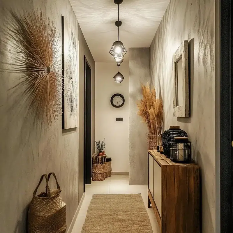 ideia de decoracao do corredor