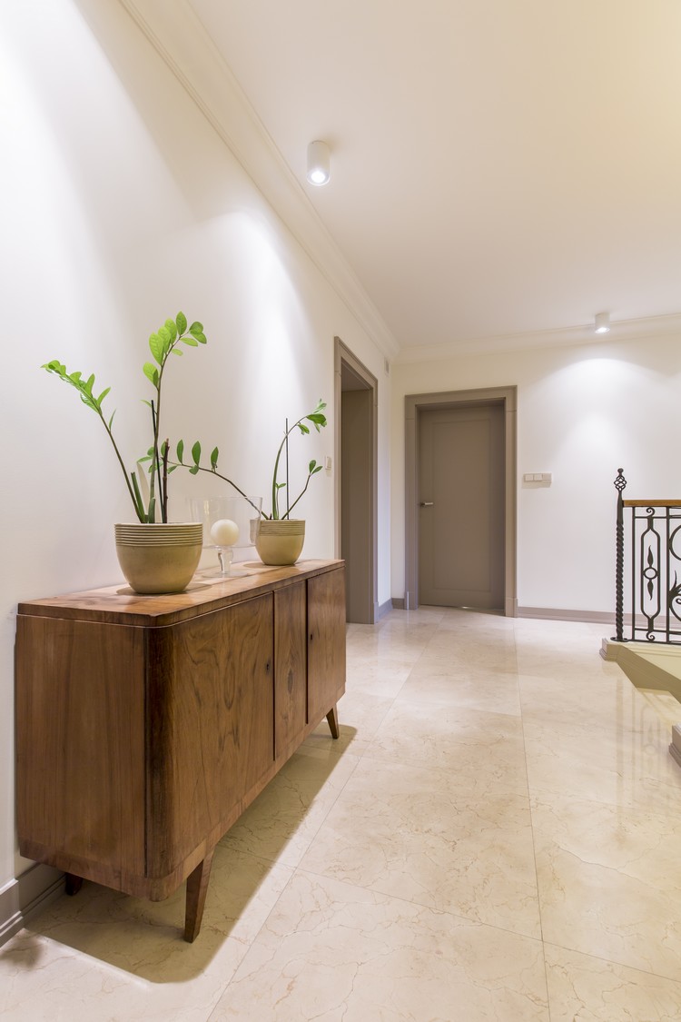 iluminação de corredor