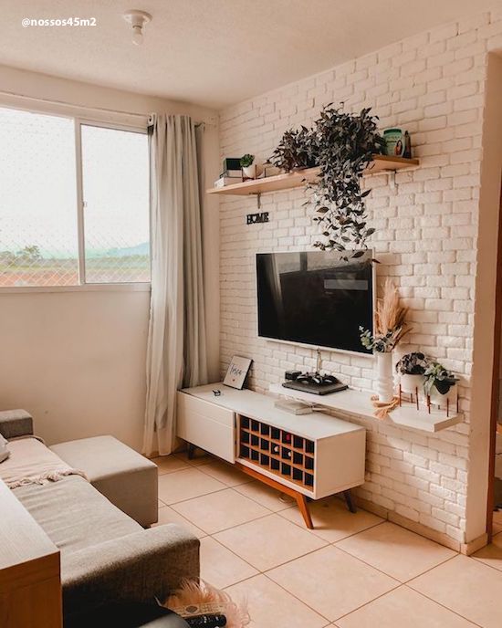 ideias baratas para decorar a sala