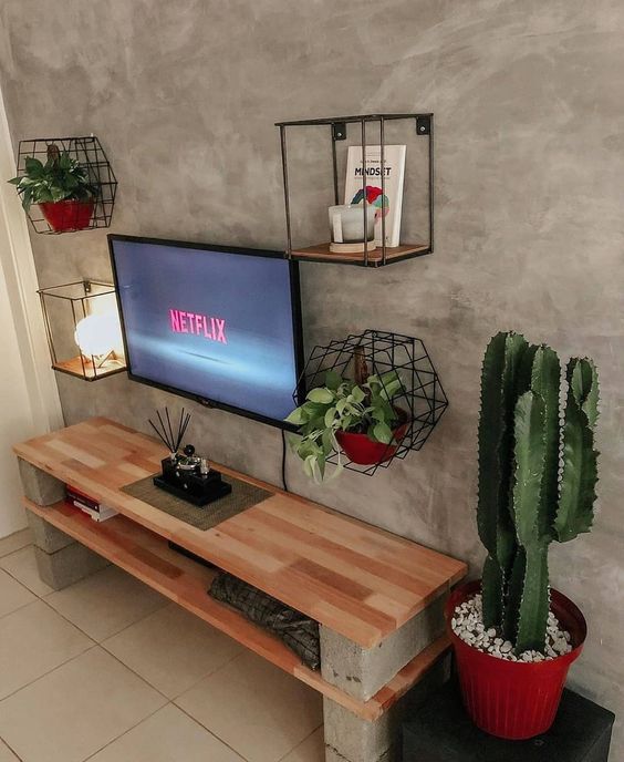 ideias baratas para decorar a sala