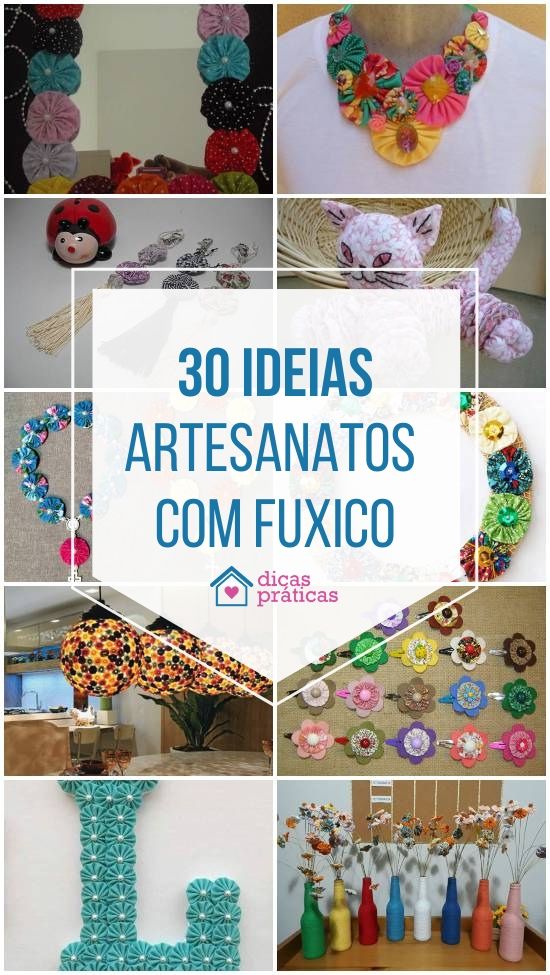 Além da Almofada: Projetos Inovadores com Fuxico para Presentear