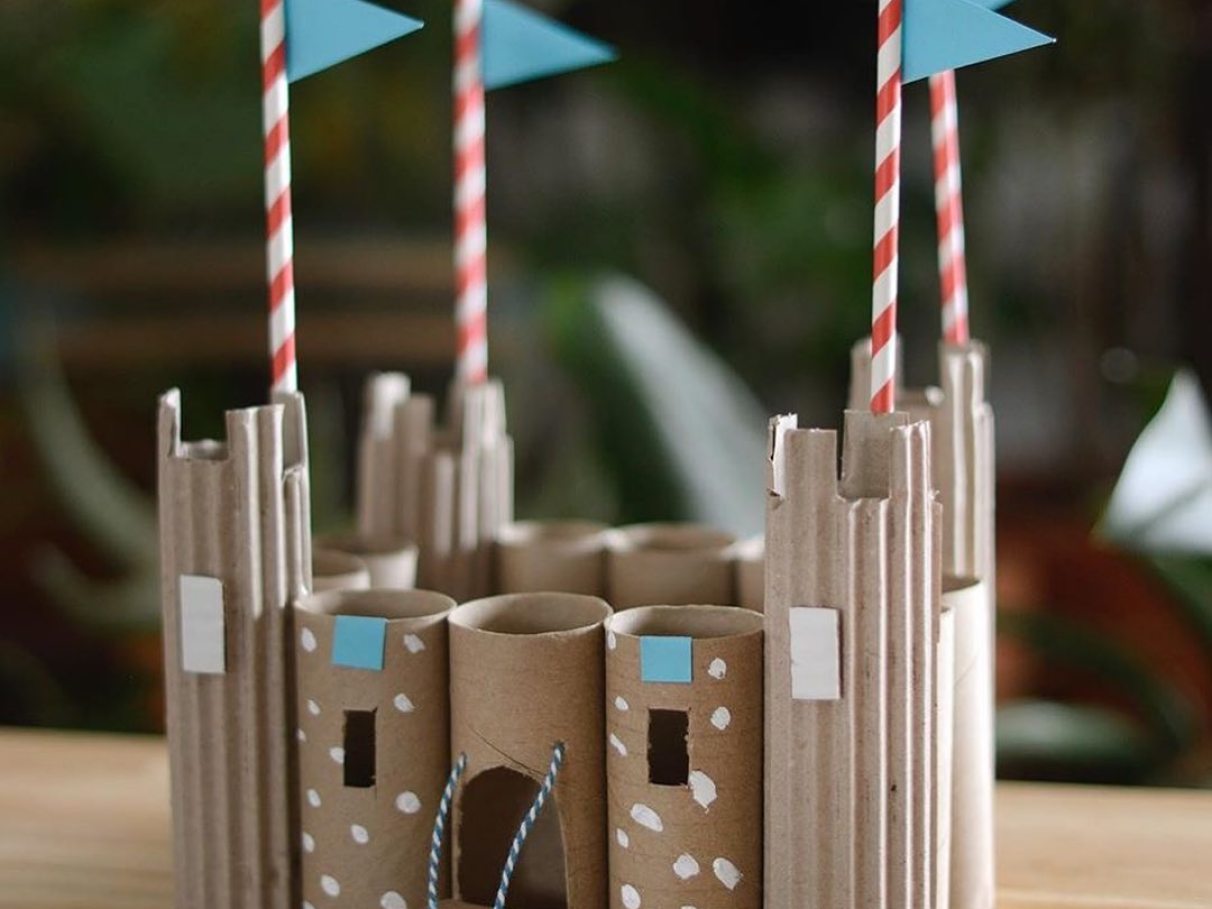ideias de artesanato com rolo de papel higiênico para crianças