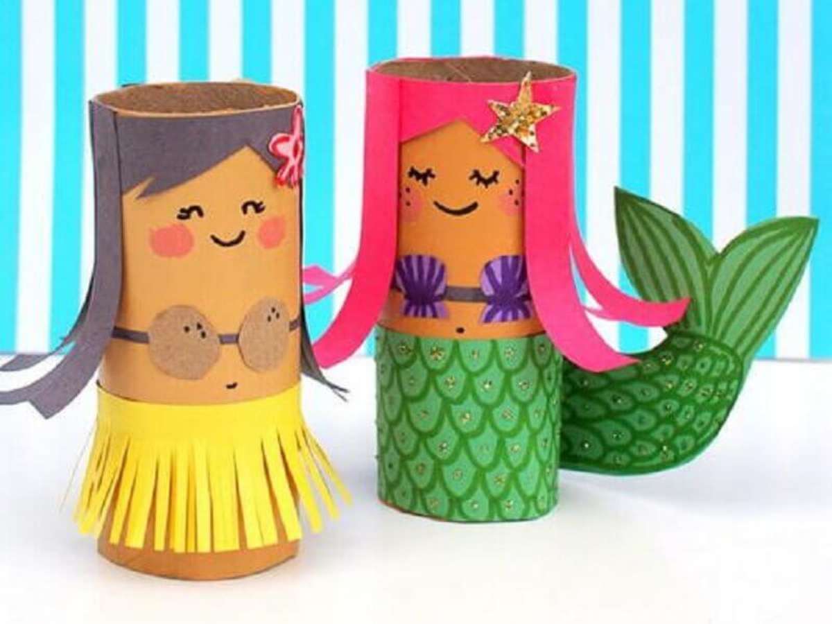 reciclagem criativa de rolo de papel higiênico