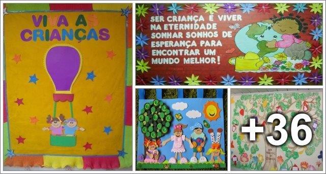 Ideias de Temas Divertidos para Murais de Dia das Crianças