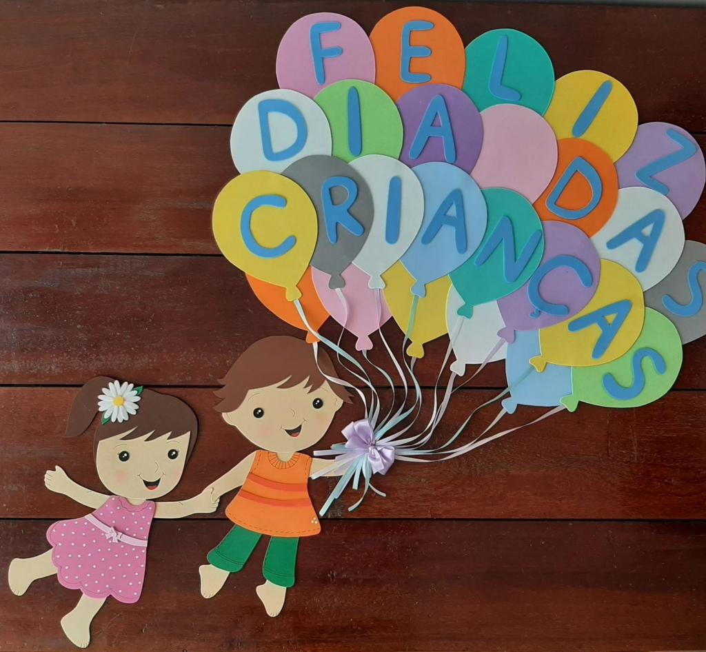Como Fazer um Mural 3D de Balão Mágico para o Dia das Crianças