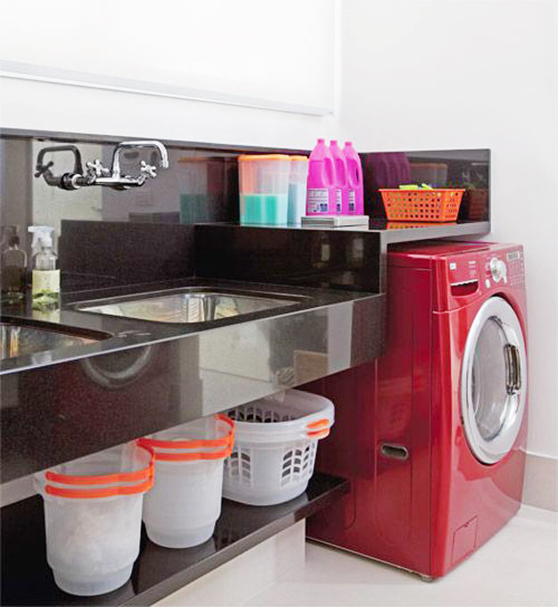 ideias criativas para organizar sua lavanderia