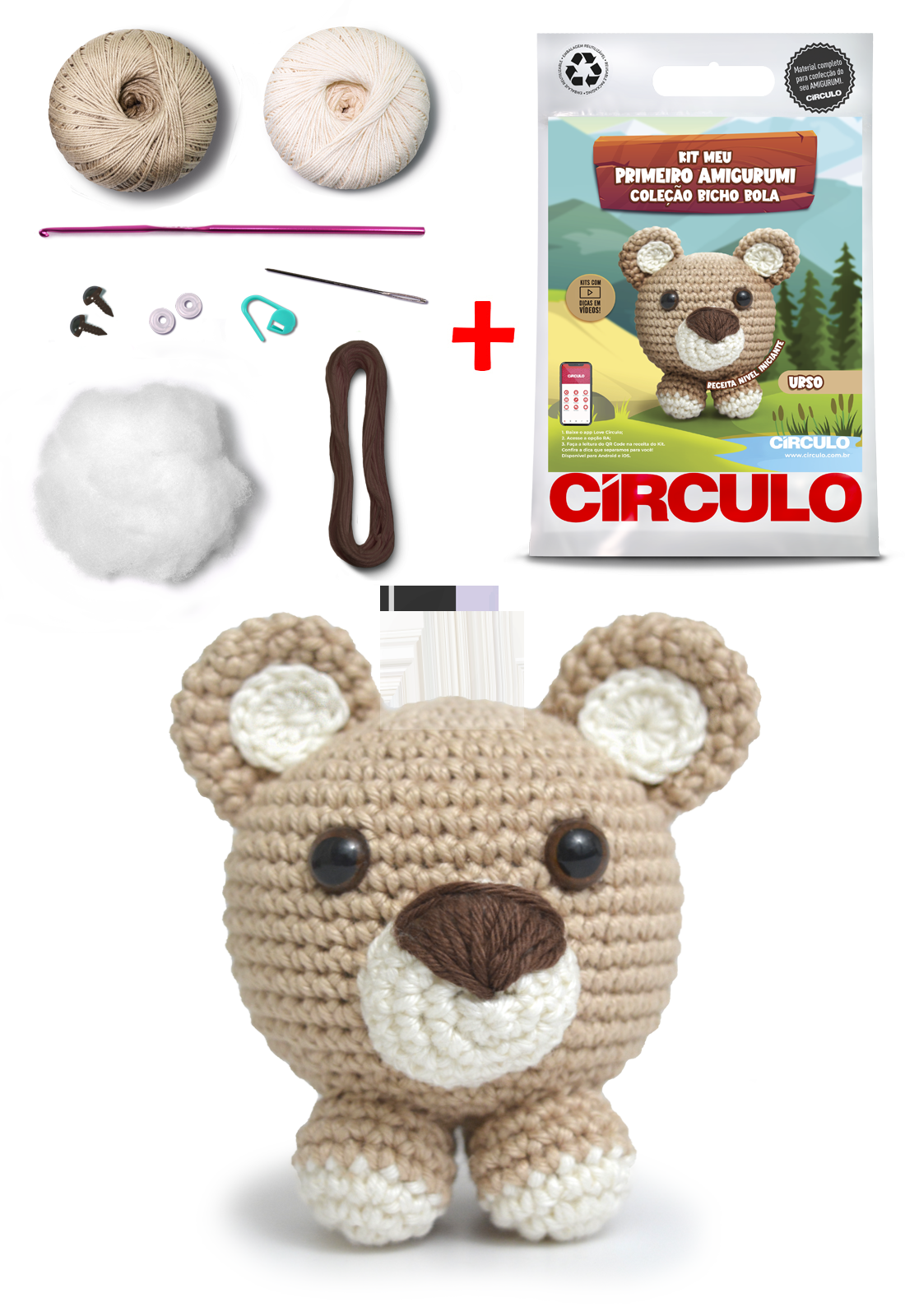 ideias de amigurumi de urso