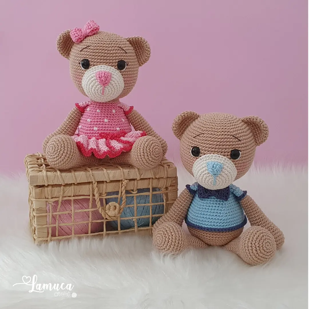 Como escolher o fio ideal para seu amigurumi de urso