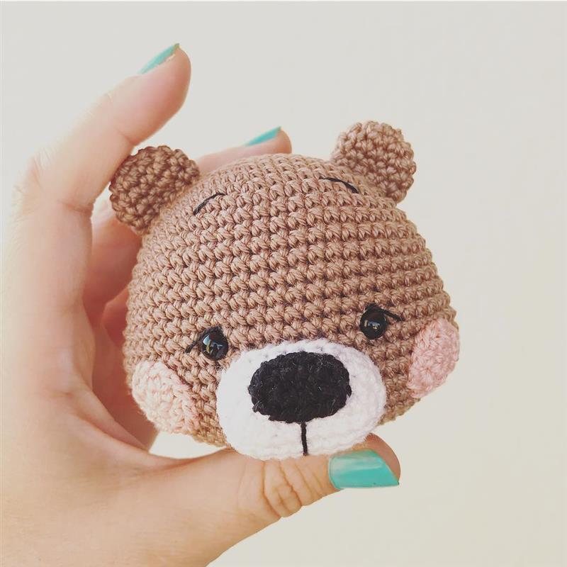 Tendências de cores para amigurumis de urso em 2025