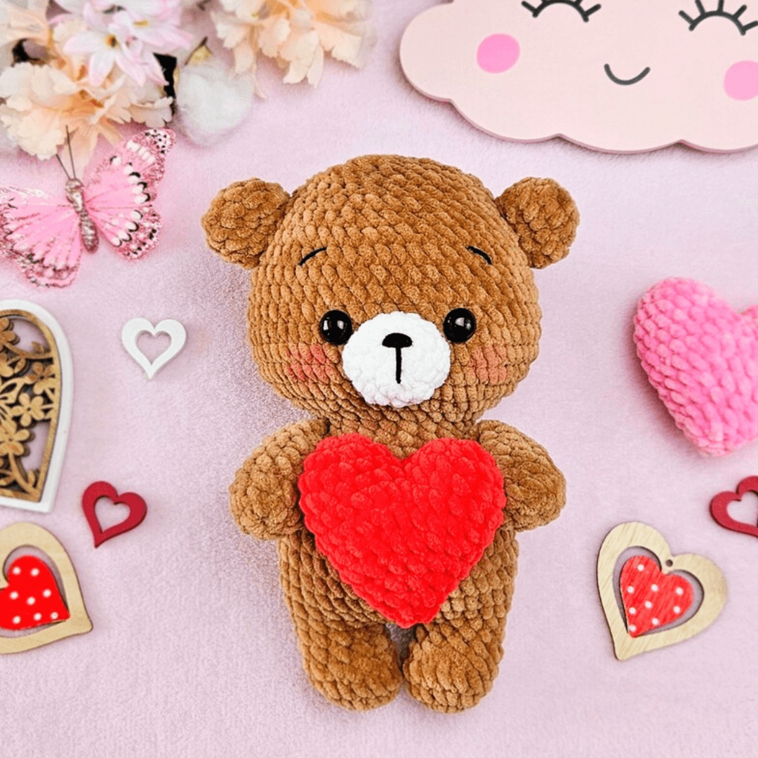 ideias de amigurumi de urso