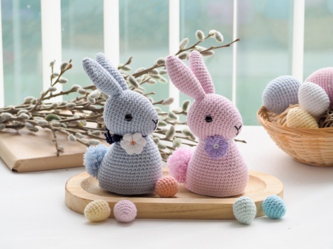 ideias de amigurumi para a pascoa