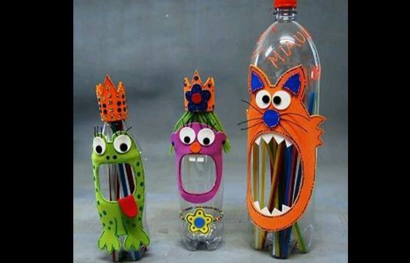 5 ideias de brinquedos com garrafa PET para crianças