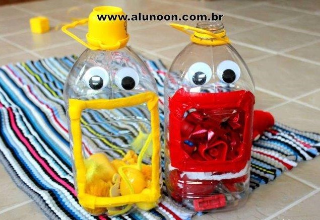 Dicas de pintura e acabamento para artesanato em PET