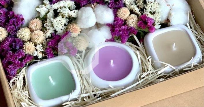 ideias de artesanatos com velas