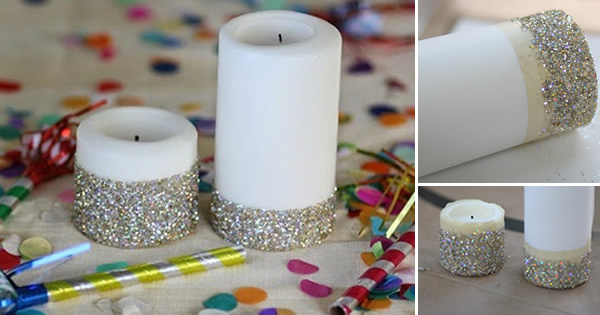 ideias de artesanatos com velas