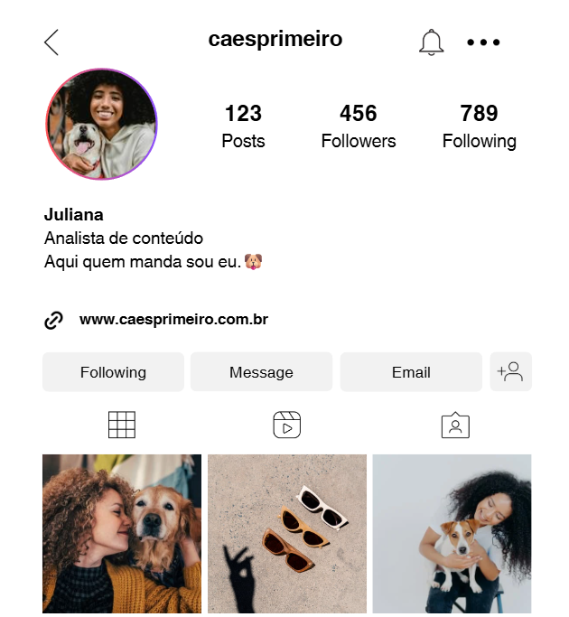 ideias de bio para instagram