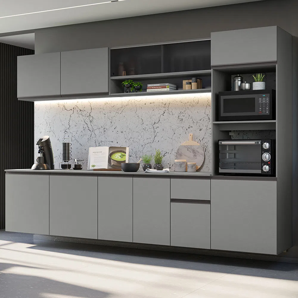 Guia completo: Como escolher o tom de cinza ideal para sua cozinha