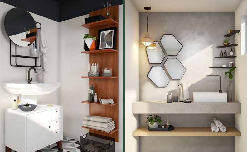 Espelhos Decorativos: Do Lavabo ao Banheiro Principal