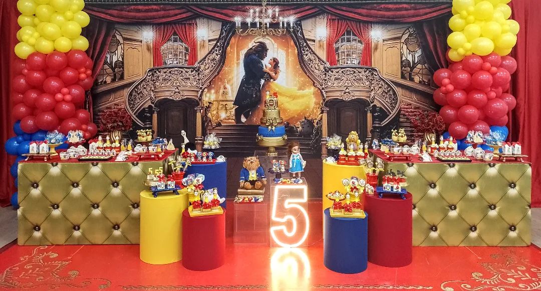 Onde Comprar Kits de Decoração A Bela e a Fera: Opções Prontas e Preços