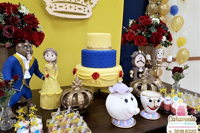 Personagens de A Bela e a Fera na Decoração: Madame Samovar